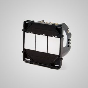 Touch Switch 3-gang 2-way, max800W/LED 500W