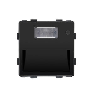 Trepi- ja põranda LED-valgusti sensoriga, must